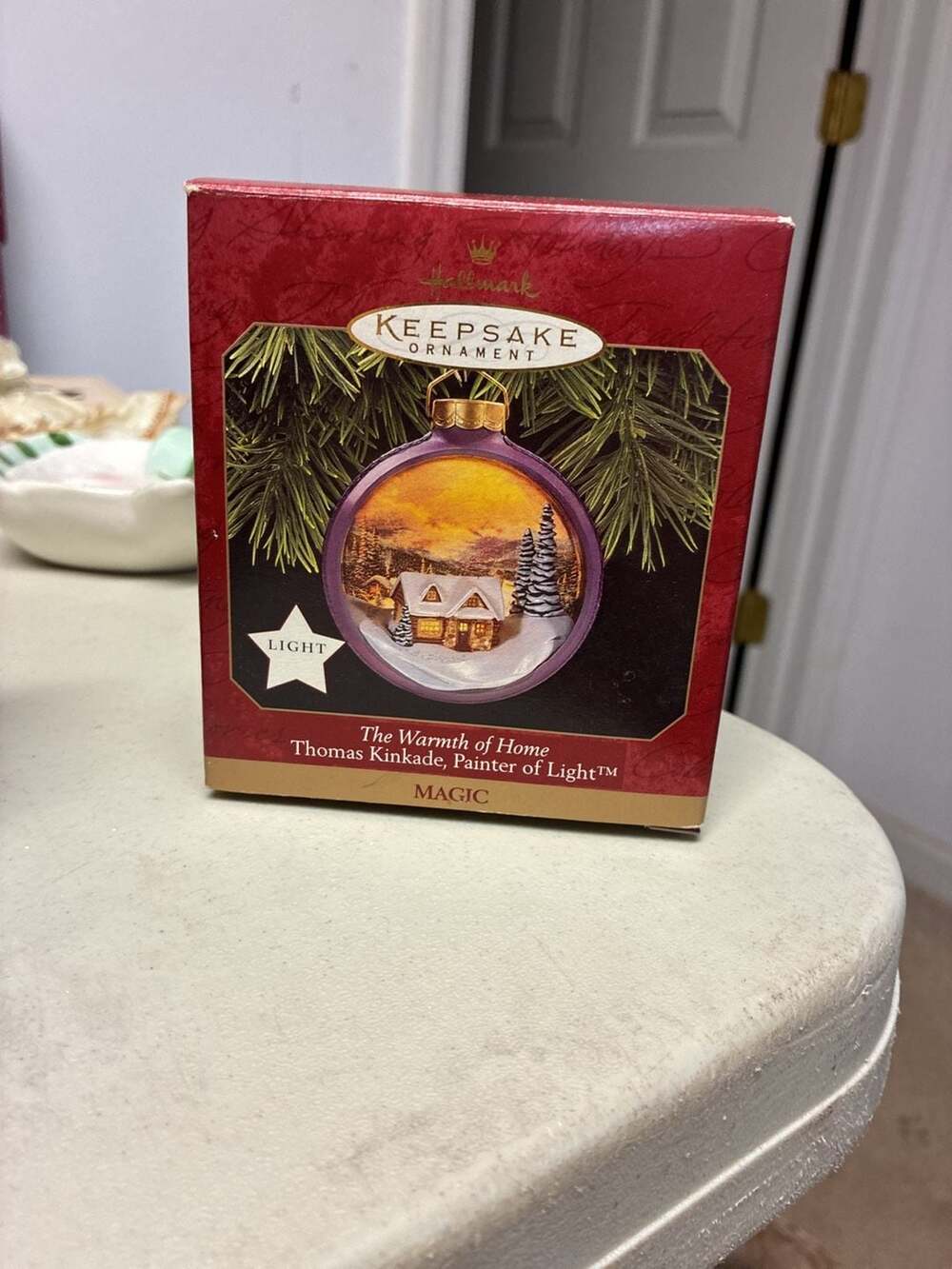 Hallmark Keepsake Ornament The Warmth of Home Thomas Kinkade Painter of Light 19